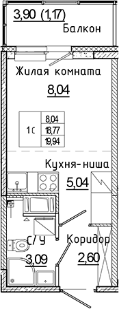 Планировка Аквилон Янино