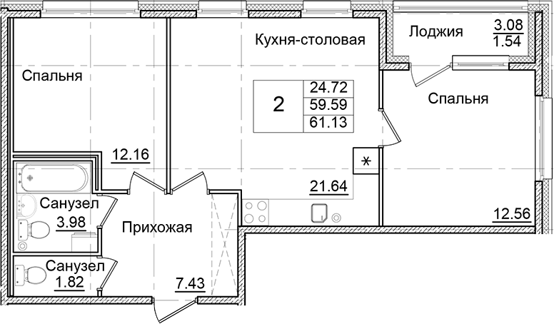 Планировка Квартал Заречье