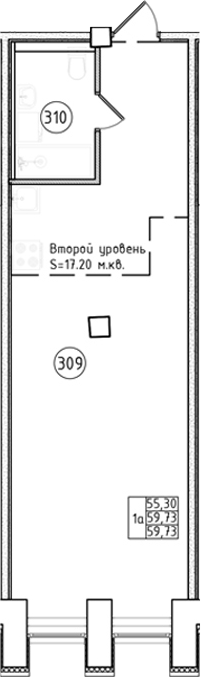 Планировка Апарт-отель Фомин
