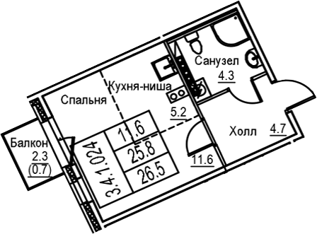 Планировка Экография