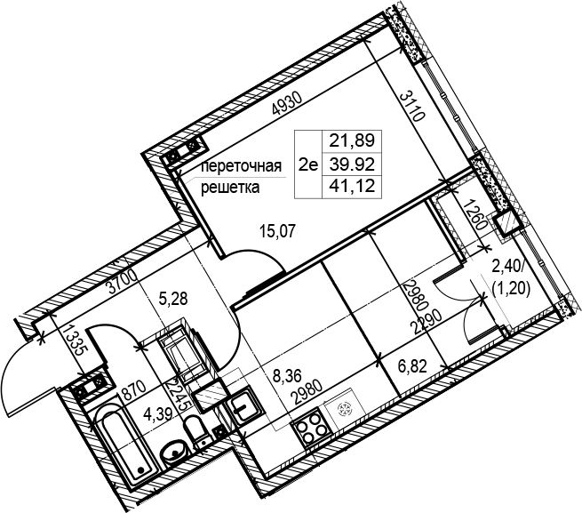 Планировка Neva Residence