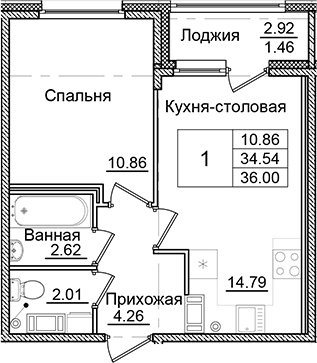 Планировка Квартал Заречье