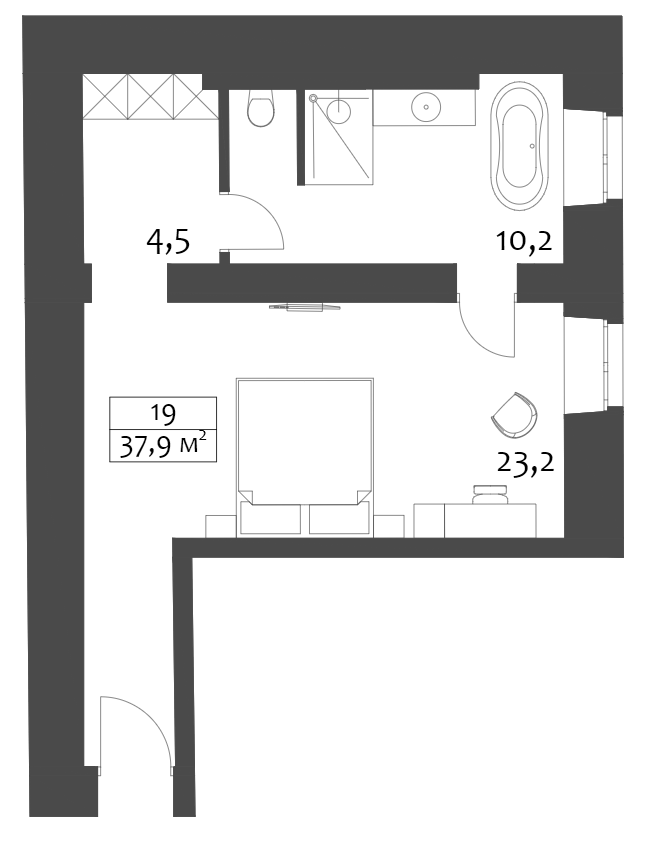 Планировка Hovard Hotel