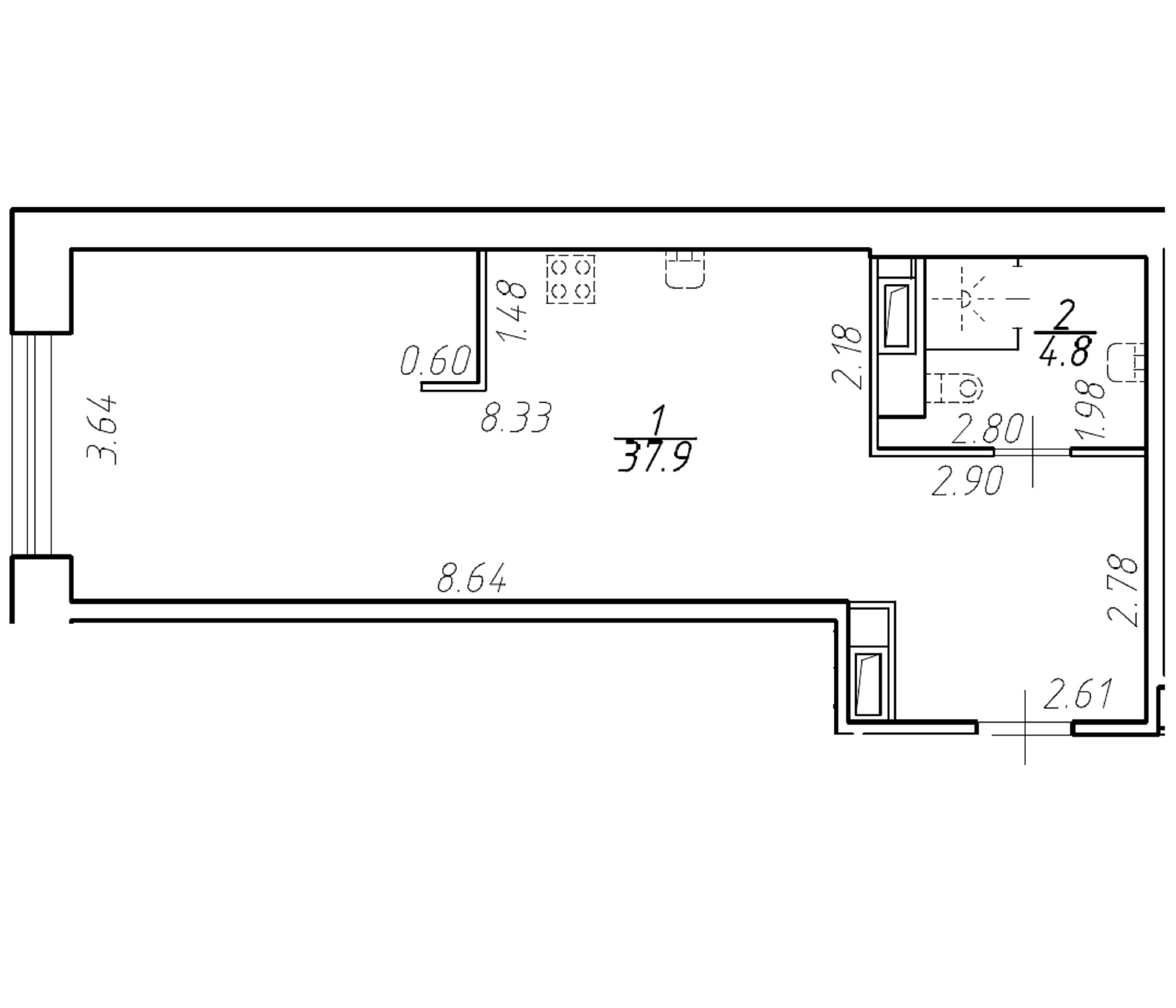 Планировка Yard Residence