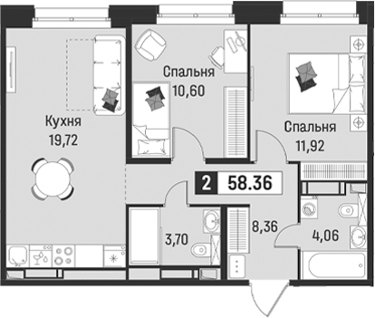 Планировка Символист