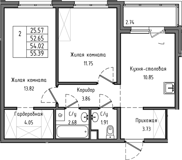 Планировка Тишин