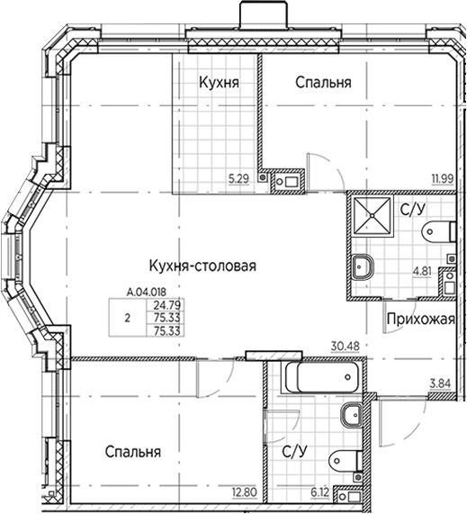 Планировка АМО
