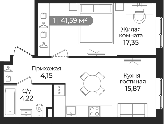Планировка Квинта