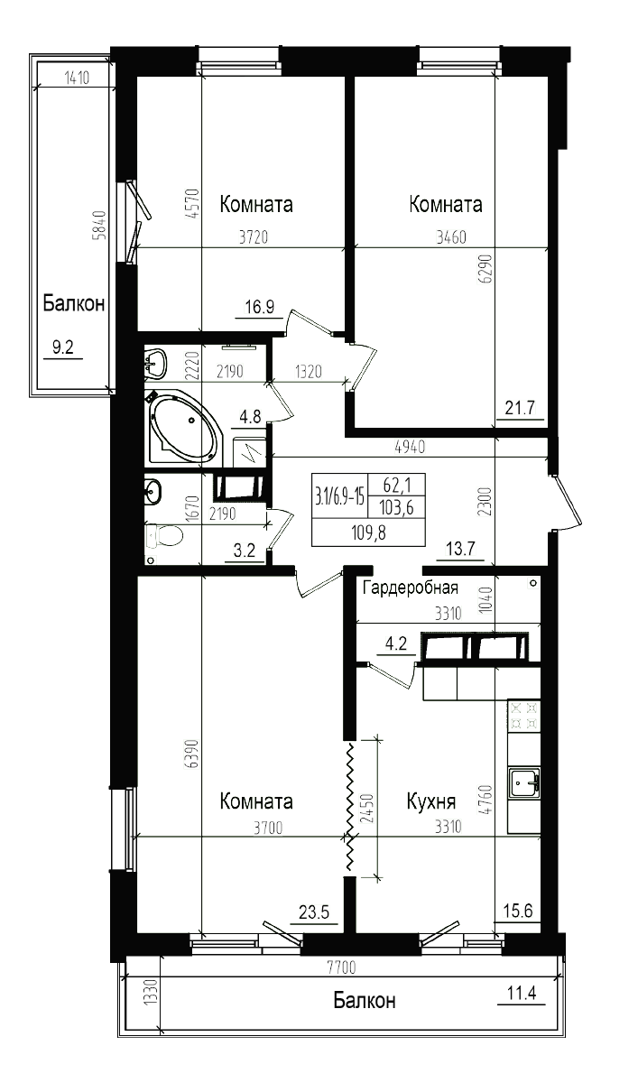 Планировка Прагма Сити