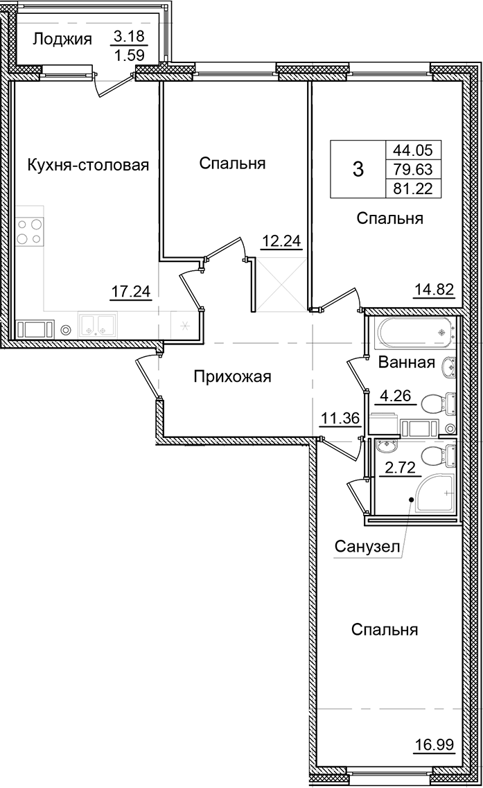 Планировка · Квартал Заречье