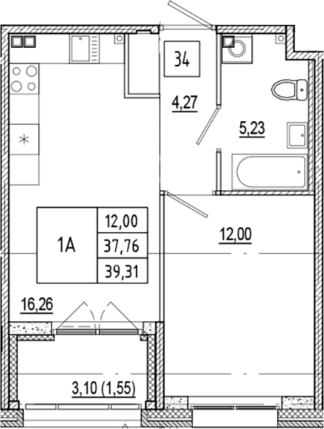 Планировка Ranta Residence