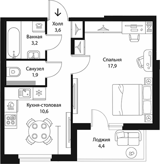 Планировка Экография