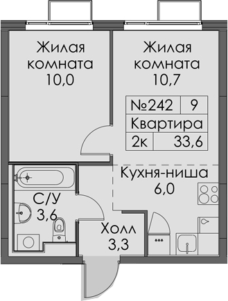 Планировка Витебский парк