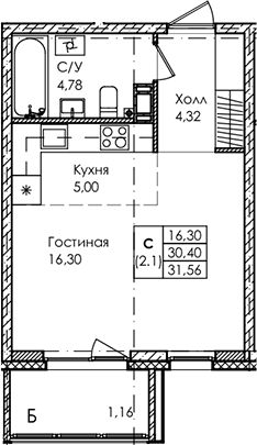 Планировка Лисино