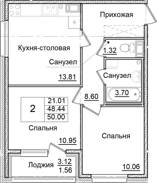 Планировка Квартал Заречье