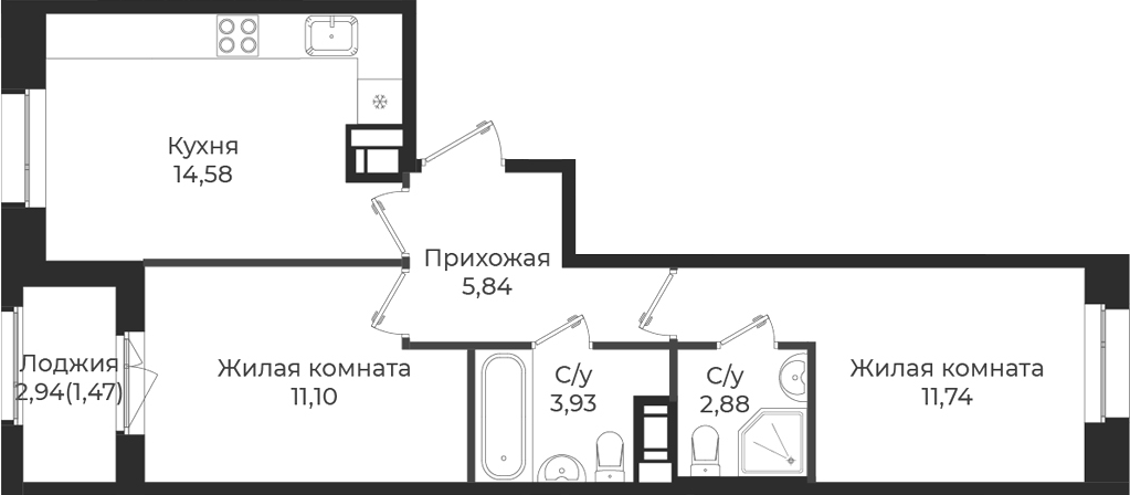 Планировка · Новатория