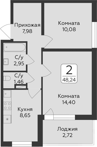 Планировка Панорама Юкки