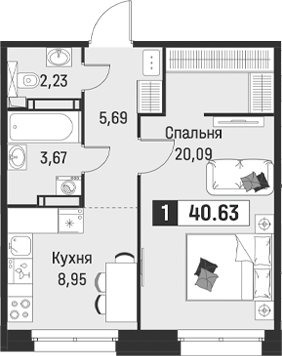 Планировка Символист