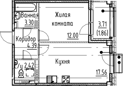 Планировка Кронфорт