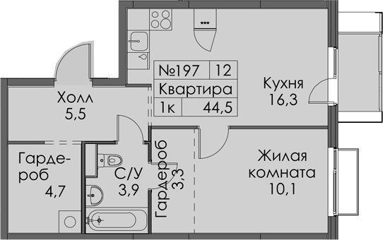 Планировка Витебский парк