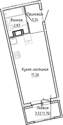 Планировка Аквилон Рива