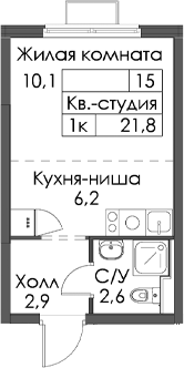 Планировка Янинский лес