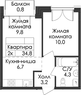 Планировка · Лермонтовский 54