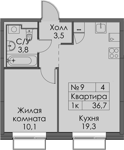 Планировка Витебский парк