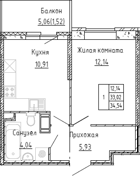 Планировка Аквилон Stories