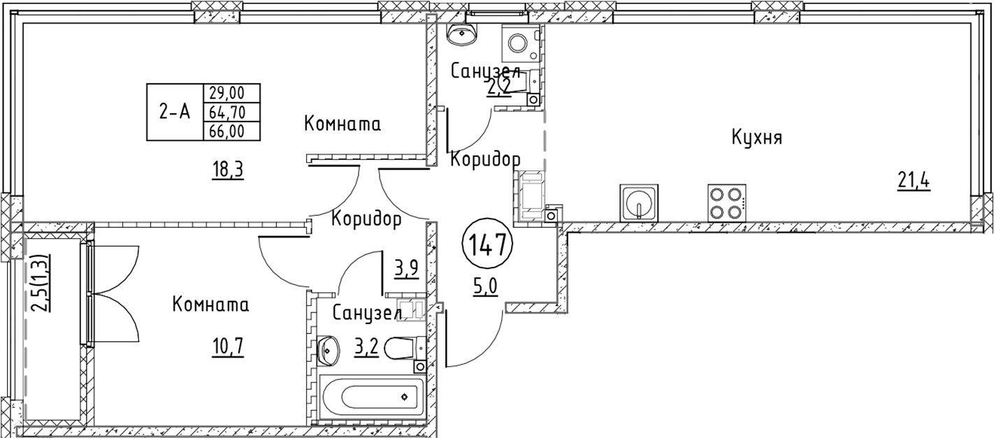 Планировка · Кронунг Юг