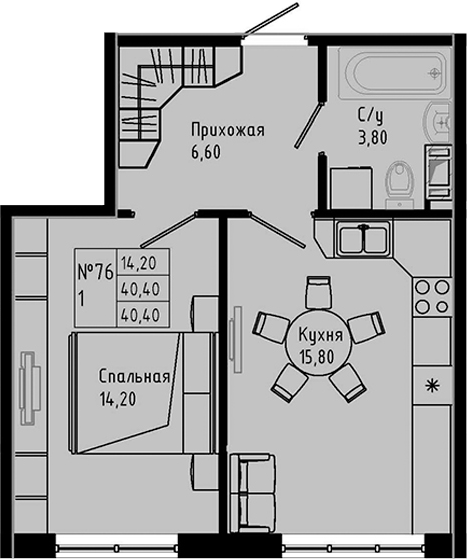 Планировка PIXEL