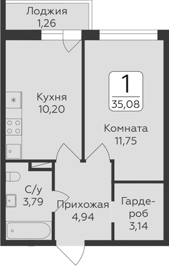 Планировка Панорама Юкки