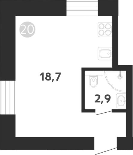 Планировка Седова, 99
