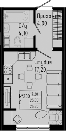 Планировка PIXEL