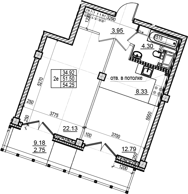 Планировка Neva Residence