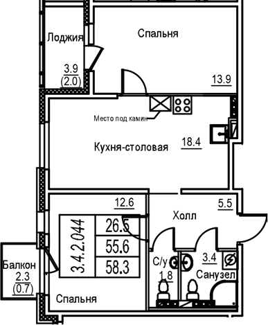 Планировка Экография