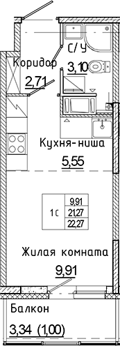 Планировка Аквилон Янино