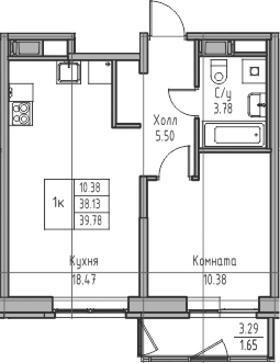 Планировка Юнтолово