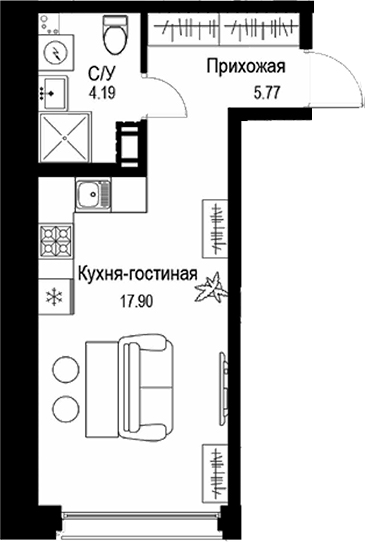 Планировка · ID Petrogradskaya