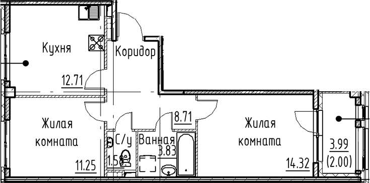 Планировка Кронфорт
