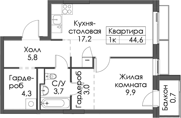 Планировка Витебский парк