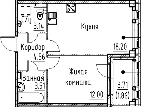 Планировка Кронфорт