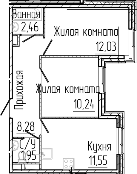 Планировка Сертолово Парк