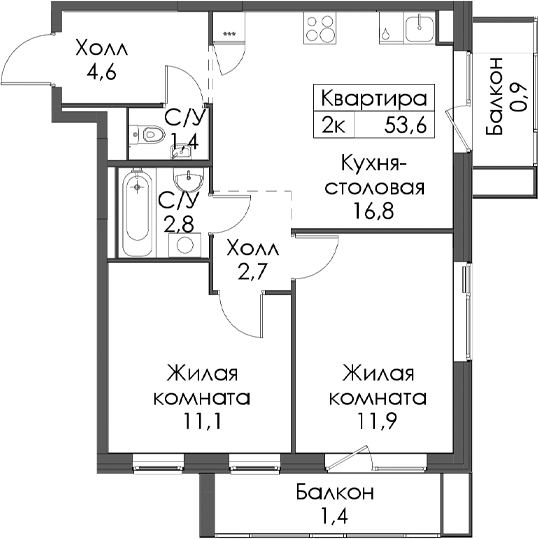 Планировка Витебский парк