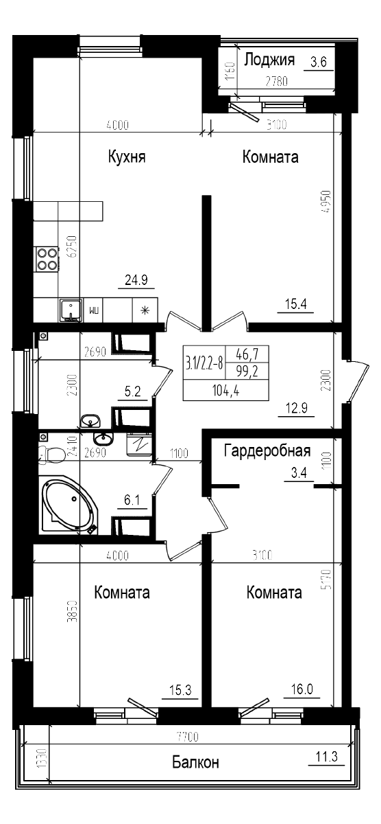 Планировка Прагма Сити