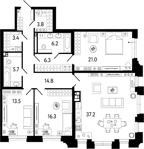 Планировка Коллекционер