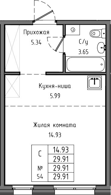 Планировка Тишин