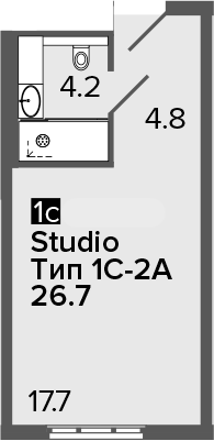 Планировка ARTSTUDIO M103