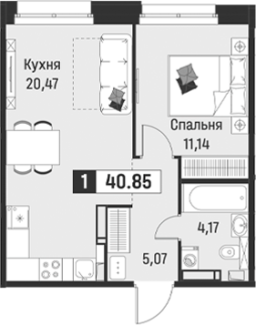 Планировка Символист