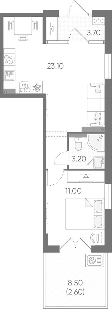 Планировка Зеркальный ручей